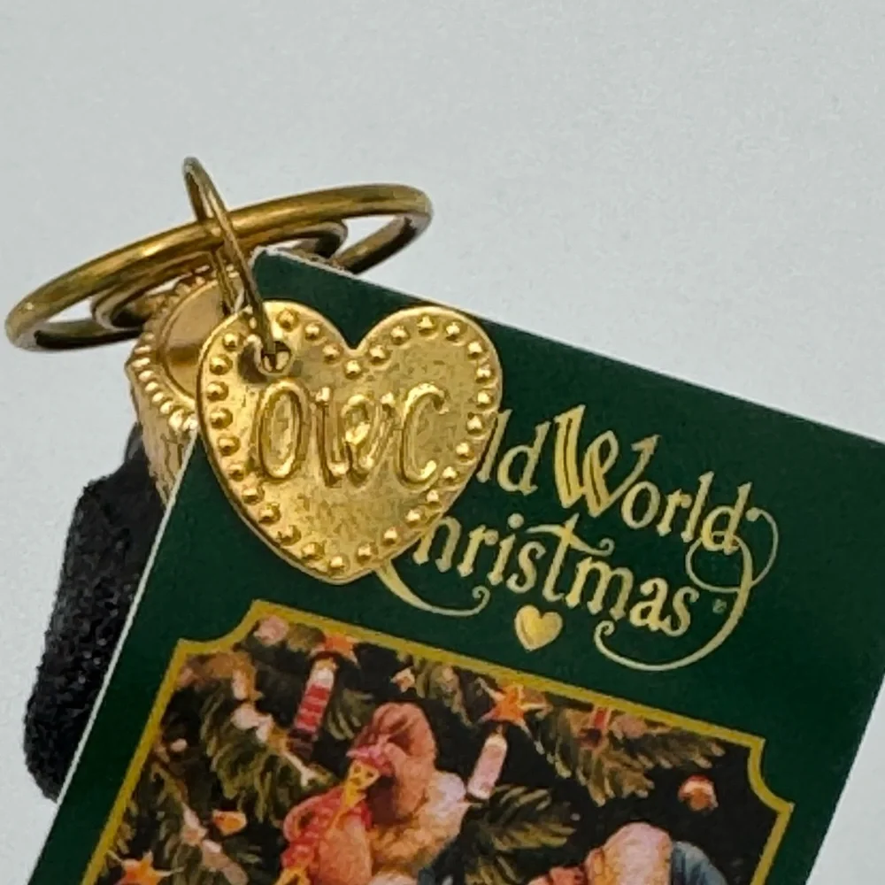 Old World Christmas BLACK LABRADOR Glass Ornament With Box‎ NEW
